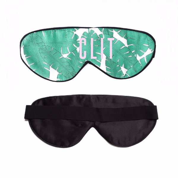 Leaf Me Alone Custom Sleep Mask! Click to customize your own sleep mask!